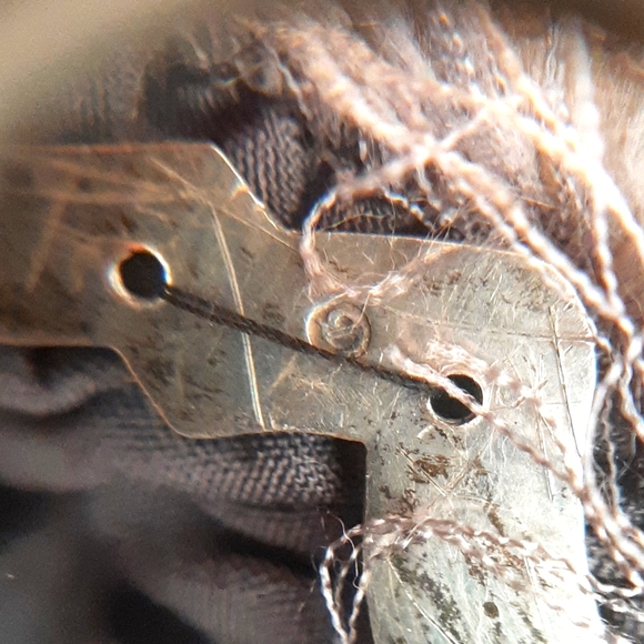 Victorian Dutch 833 sterling velvet purse - Picture 4 of 4